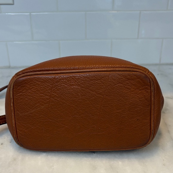 Coach Vintage Pebbled Leather Drawstring Backpack - Picture 10 of 16